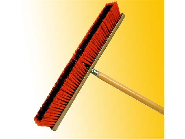 T437L Orange Outdoor Broom