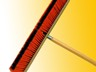 T437L Orange Outdoor Broom